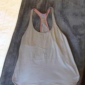 Gray Lululemon tank. Size 6. Perfect condition!